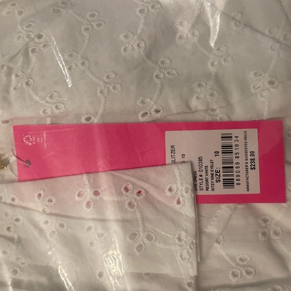 Lilly Pulitzer White Ruffle Dress - Picture 3 of 4
